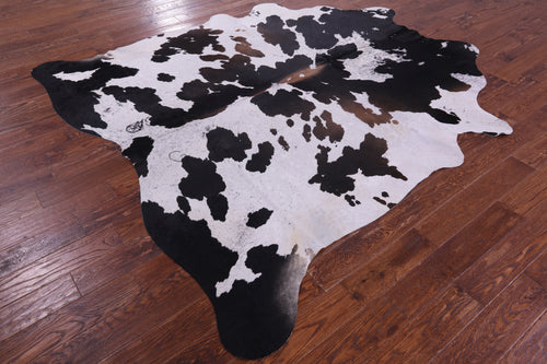 Tricolor Natural Cowhide Rug - XX-Large 8' 4