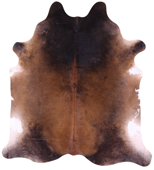 Tricolor Natural Cowhide Rug - XX-Large 8' 2