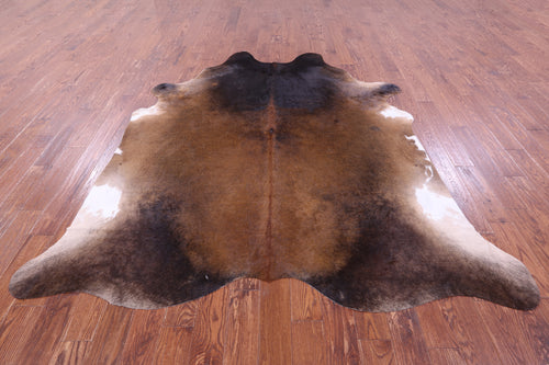 Tricolor Natural Cowhide Rug - XX-Large 8' 2