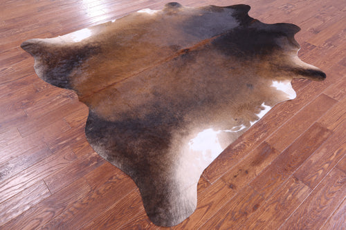 Tricolor Natural Cowhide Rug - XX-Large 8' 2