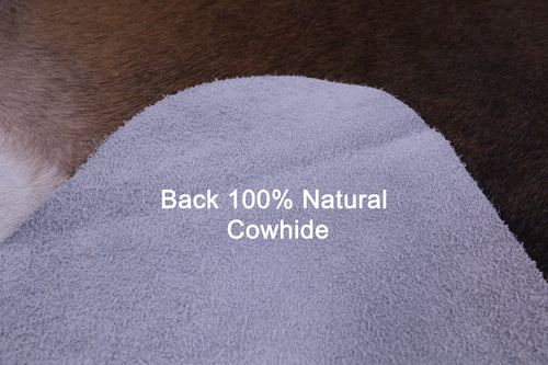 Tricolor Natural Cowhide Rug - XX-Large 8' 2