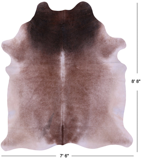 Tricolor Natural Cowhide Rug - XX-Large 8' 8