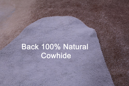 Tricolor Natural Cowhide Rug - XX-Large 8' 8