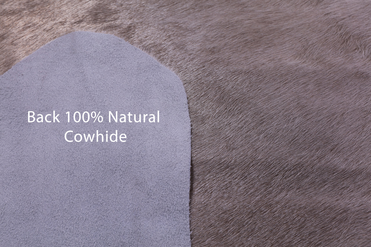 Champagne Natural Cowhide Rug - XX-Large 8' 4"H x 7' 4"W