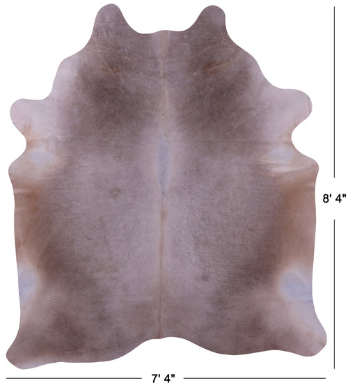 Champagne Natural Cowhide Rug - XX-Large 8' 4