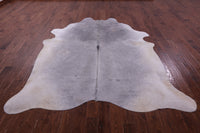Thumbnail for Grey Natural Cowhide Rug - XX-Large 8' 6