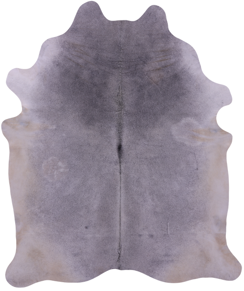 Grey Natural Cowhide Rug - XX-Large 8' 6