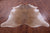 Light Brown Natural Cowhide Rug - XX-Large 8' 4"H x 7' 4"W
