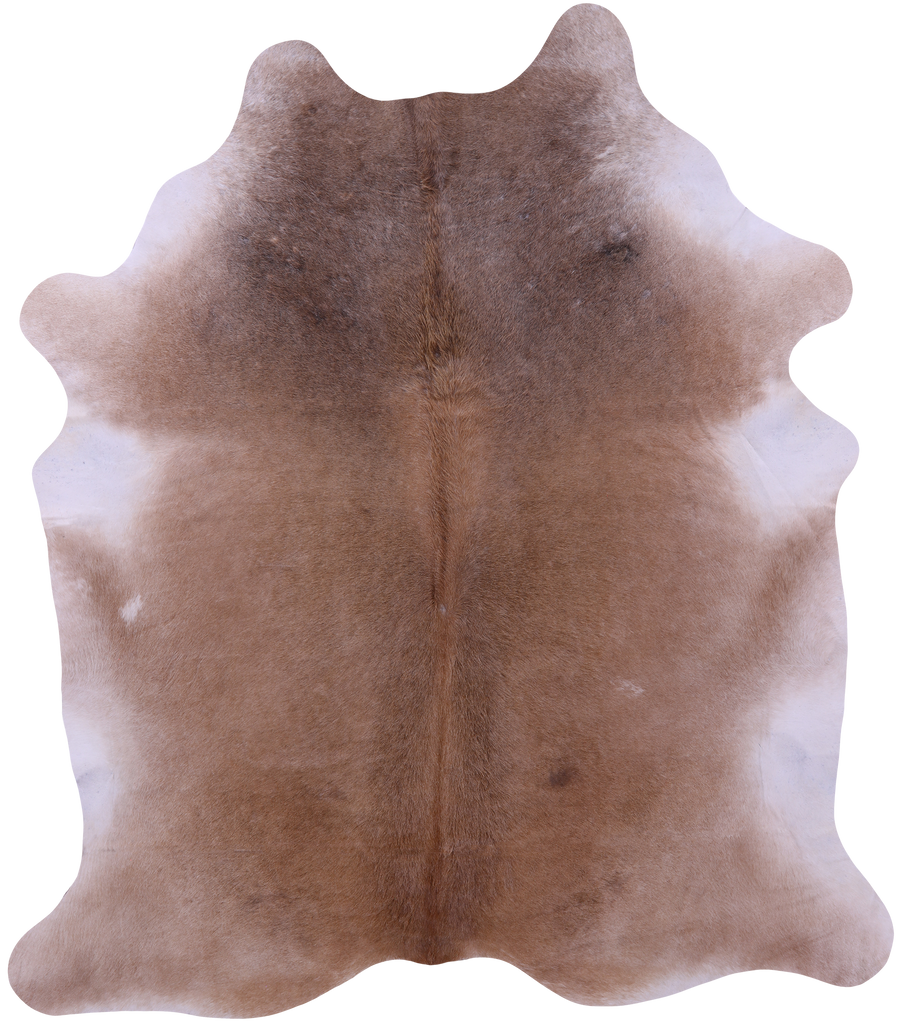 Light Brown Natural Cowhide Rug - XX-Large 8' 4"H x 7' 4"W