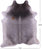 Grey & White Natural Cowhide Rug - XX-Large 8' 8"H x 7' 3"W