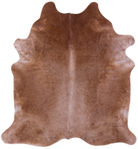 Thumbnail for Light Brown Natural Cowhide Rug - XX-Large 8' 0