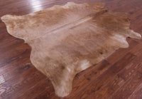 Thumbnail for Light Brown Natural Cowhide Rug - XX-Large 8' 0