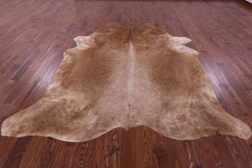 Light Brown Natural Cowhide Rug - XX-Large 8' 0
