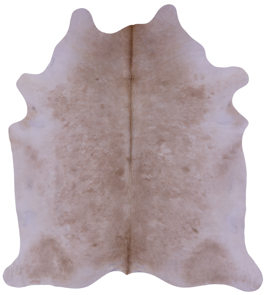 Beige Natural Cowhide Rug - XX-Large 8' 2"H x 7' 5"W