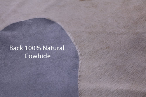 Champagne Natural Cowhide Rug - XX-Large 8' 3