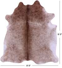 Thumbnail for Light Brown Natural Cowhide Rug - XX-Large 9' 0