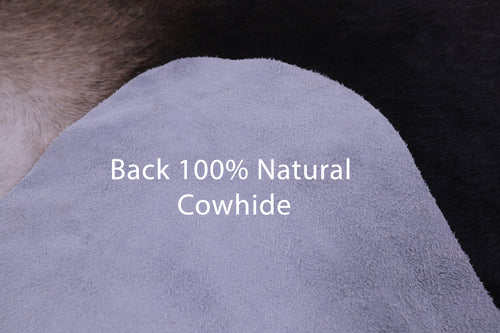 Dark Brown Natural Cowhide Rug - XX-Large 8' 8