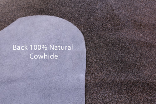 Brown Natural Cowhide Rug - XX-Large 8' 8