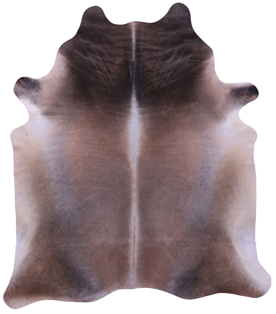 Brown Natural Cowhide Rug - XX-Large 8' 8"H x 7' 7"W