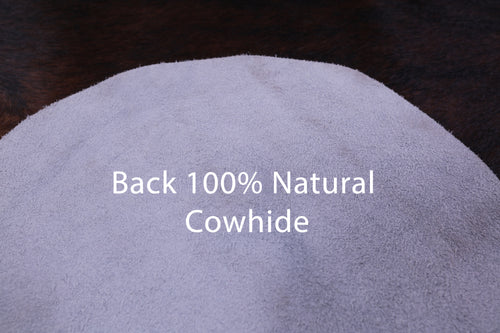 Dark Brindle Natural Cowhide Rug - XX-Large 8' 3