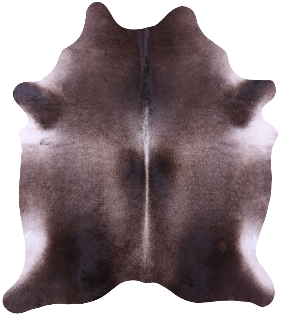 Dark Brown Natural Cowhide Rug - XX-Large 8' 4"H x 7' 2"W