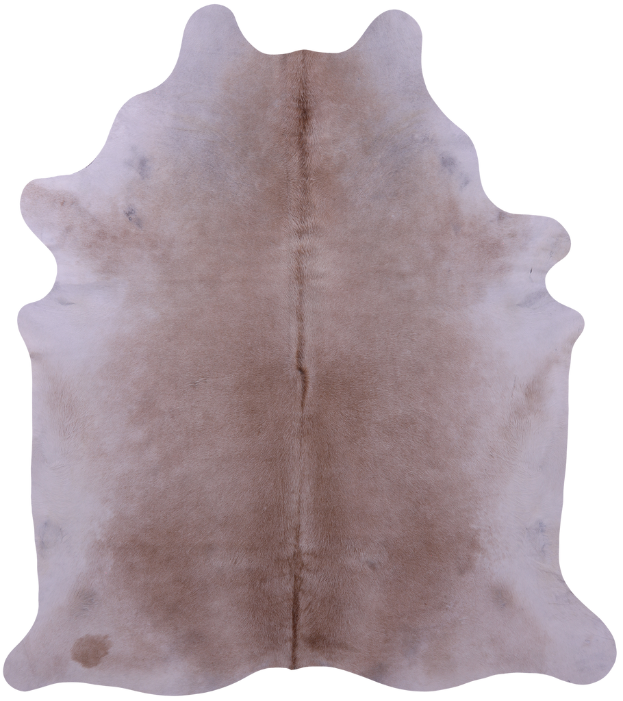 Beige Natural Cowhide Rug - XX-Large 8' 5"H x 7' 5"W
