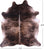 Light Brindle Natural Cowhide Rug - XX-Large 8' 8"H x 7' 5"W