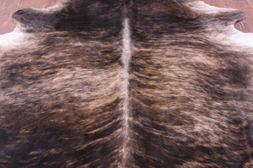 Light Brindle Natural Cowhide Rug - XX-Large 8' 8