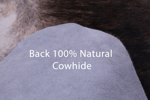 Light Brindle Natural Cowhide Rug - XX-Large 8' 8