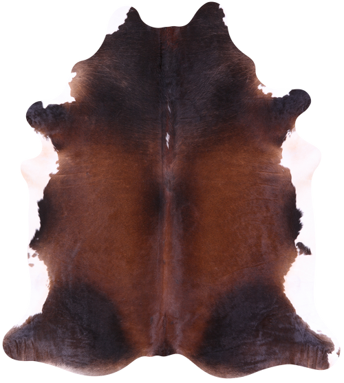 Brown Natural Cowhide Rug - XX-Large 8' 6