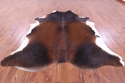 Brown Natural Cowhide Rug - XX-Large 8' 6