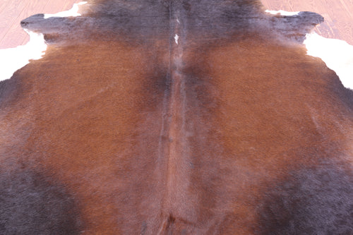 Brown Natural Cowhide Rug - XX-Large 8' 6