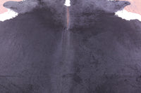 Thumbnail for Black & White Natural Cowhide Rug - XX-Large 8' 4