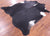 Black & White Natural Cowhide Rug - XX-Large 8' 4"H x 7' 4"W
