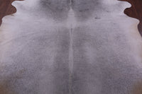 Thumbnail for Grey Natural Cowhide Rug - XX-Large 8' 7