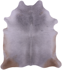 Thumbnail for Grey Natural Cowhide Rug - XX-Large 8' 7