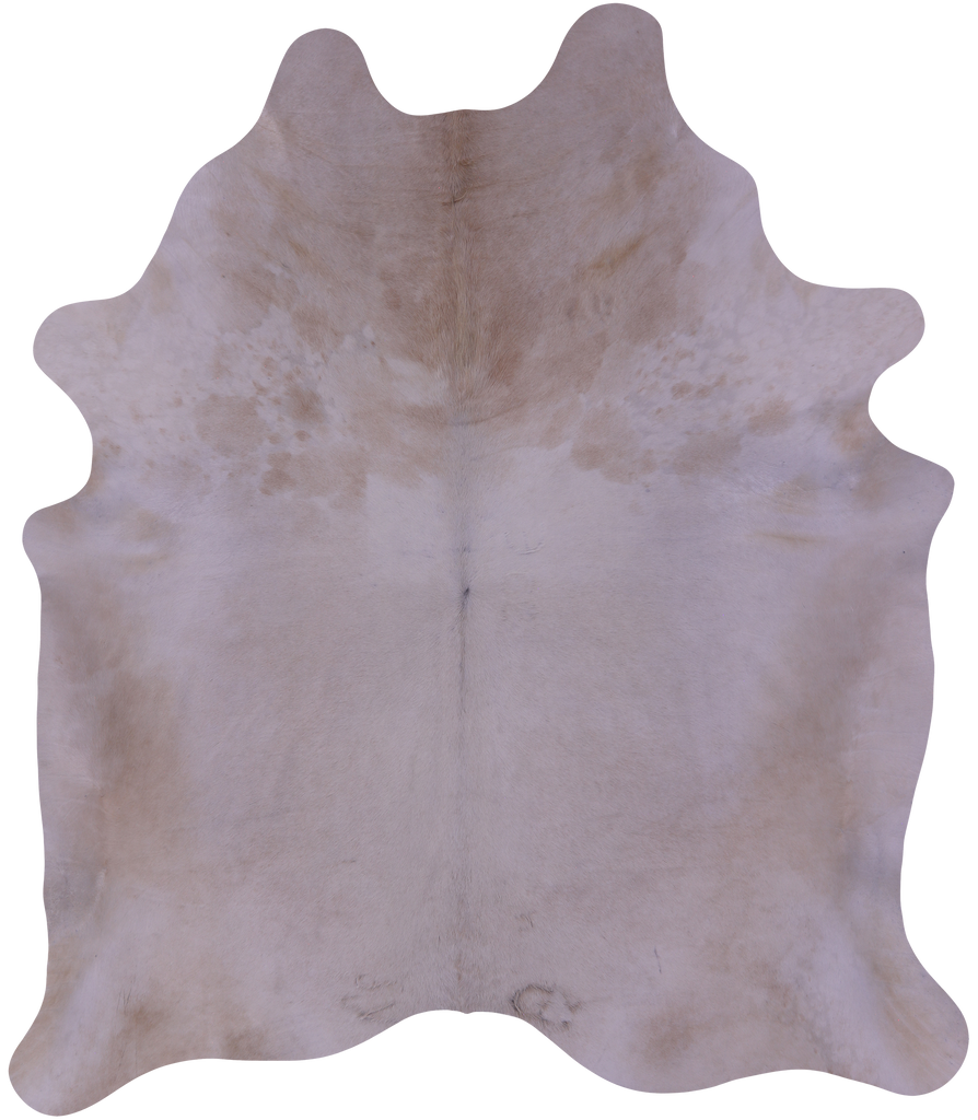 Beige Natural Cowhide Rug - XX-Large 8' 4"H x 7' 2"W