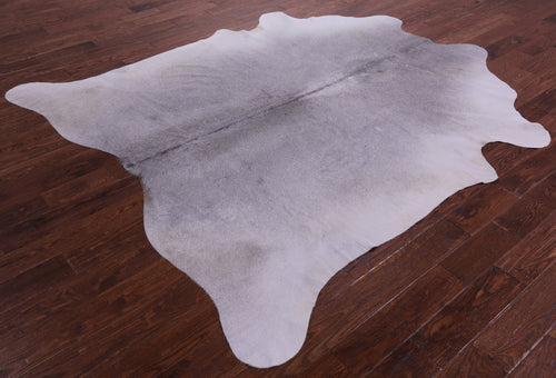 Grey Natural Cowhide Rug - XX-Large 8' 0
