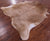 Light Brown Natural Cowhide Rug - XX-Large 8' 1"H x 7' 8"W