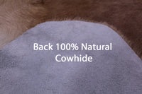 Thumbnail for Light Brown Natural Cowhide Rug - XX-Large 8' 1