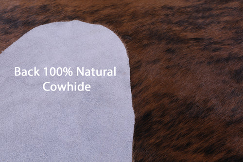 Light Brindle Natural Cowhide Rug - XX-Large 8' 3