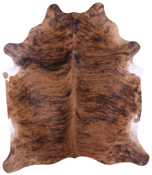 Light Brindle Natural Cowhide Rug - XX-Large 8' 3