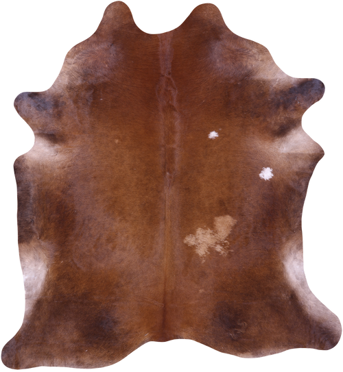 Brown Natural Cowhide Rug - XX-Large 8' 1