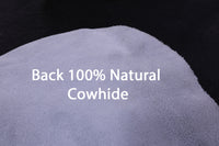 Thumbnail for Dark Brown Natural Cowhide Rug - XX-Large 8' 1