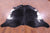 Black & White Natural Cowhide Rug - XX-Large 8' 0"H x 7' 5"W