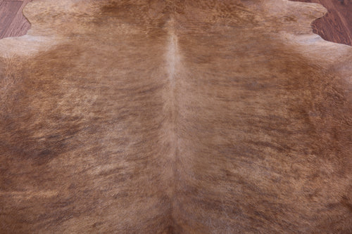 Light Brown Natural Cowhide Rug - XX-Large 8' 2