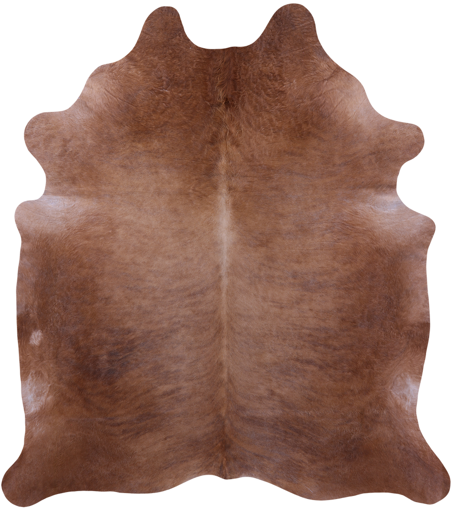 Light Brown Natural Cowhide Rug - XX-Large 8' 2"H x 7' 3"W
