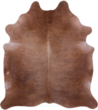 Thumbnail for Light Brown Natural Cowhide Rug - XX-Large 8' 2