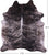 Grey Brindle Natural Cowhide Rug - XX-Large 8' 1"H x 7' 3"W