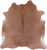 Light Brown Natural Cowhide Rug - XX-Large 8' 0"H x 7' 8"W